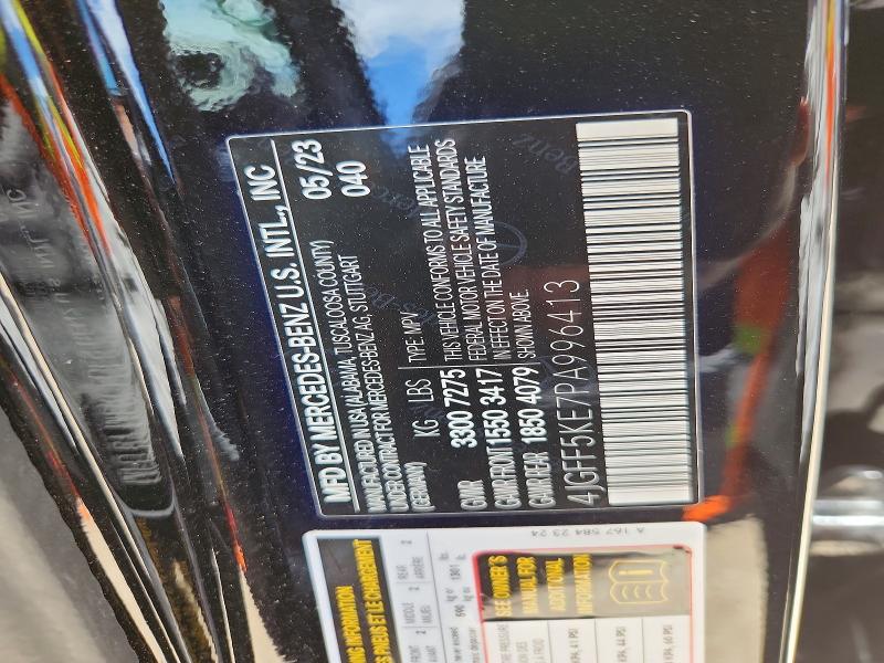 2023 Mercedes-benz Gls მანქანა იყიდება აუქციონზე, vin: 4JGFF5KE7PA996413, აუქციონის ნომერი: 62593136