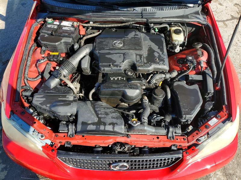 63010436 :رقم المزاد ، JTHBD192X30075282 vin ، 2003 Lexus Is 300 مزاد بيع