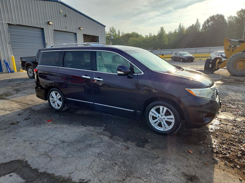 2011 Nissan Quest მანქანა იყიდება აუქციონზე, vin: JN8AE2KP4B9007175, აუქციონის ნომერი: 66520266