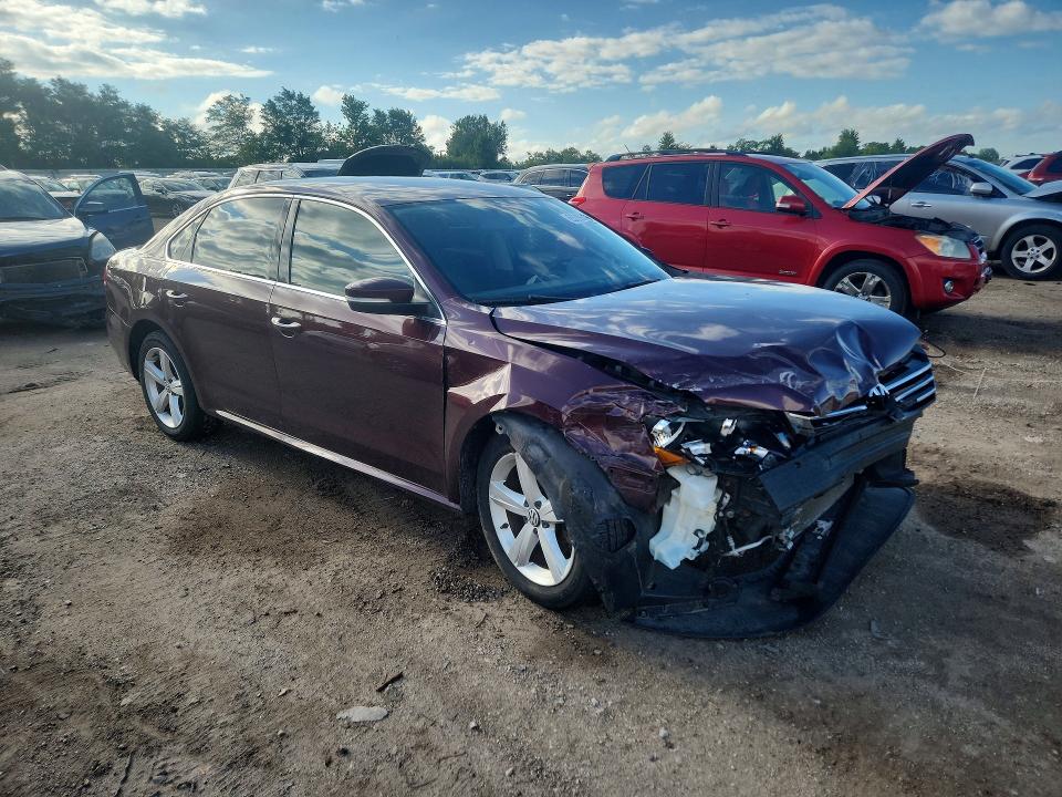 2013 Volkswagen Passat მანქანა იყიდება აუქციონზე, vin: 1VWBP7A39DC110665, აუქციონის ნომერი: 65389626