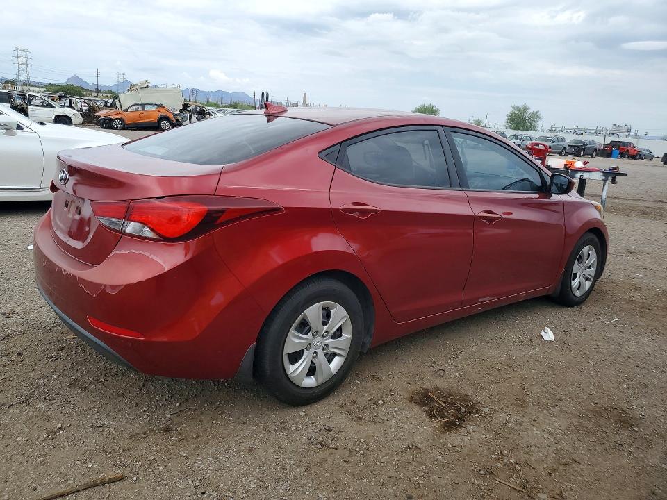 64150346 :رقم المزاد ، 5NPDH4AE3GH667511 vin ، 2016 Hyundai Elantra مزاد بيع