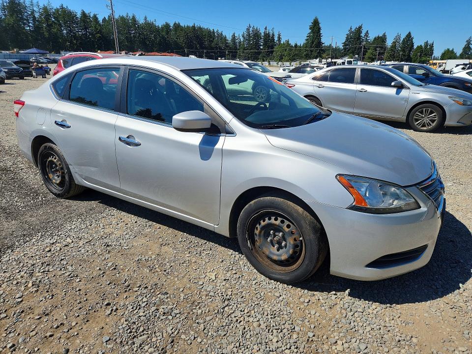 2015 Nissan Sentra მანქანა იყიდება აუქციონზე, vin: 3N1AB7AP4FL668269, აუქციონის ნომერი: 64605016