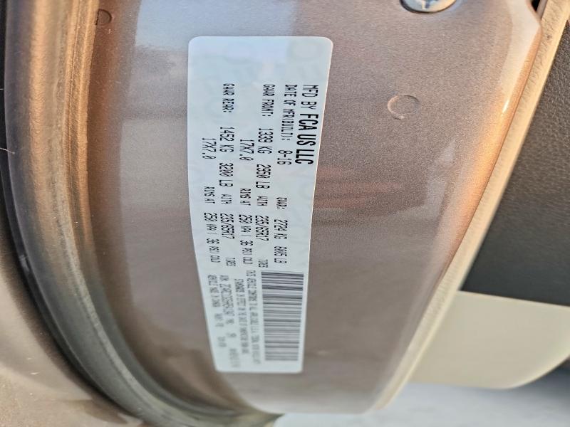 63801726 :رقم المزاد ، 2C4RC1DG5HR541347 vin ، 2017 Chrysler Pacifica مزاد بيع