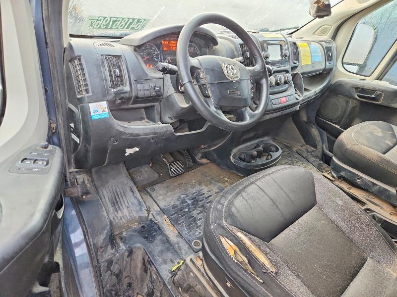 64186796 :رقم المزاد ، 3C6MRVJG1ME579682 vin ، 2021 Ram Promaster 3500 مزاد بيع