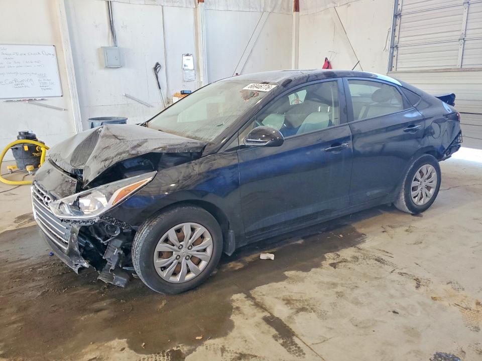 66946776 :رقم المزاد ، 3KPC24A61NE166995 vin ، 2022 Hyundai Accent مزاد بيع