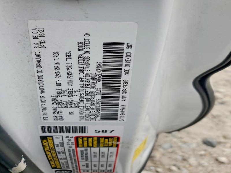 2022 Toyota Tacoma მანქანა იყიდება აუქციონზე, vin: 3TYRX5GN6NT035426, აუქციონის ნომერი: 65288846