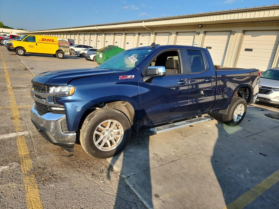 66057476 :رقم المزاد ، 1GCRYDED4MZ198134 vin ، 2021 Chevrolet Silverado مزاد بيع
