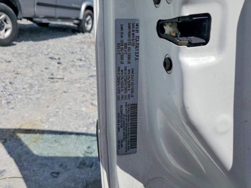 67285896 :رقم المزاد ، ZFBHRFAB2L6S47956 vin ، 2020 Ram Promaster City مزاد بيع