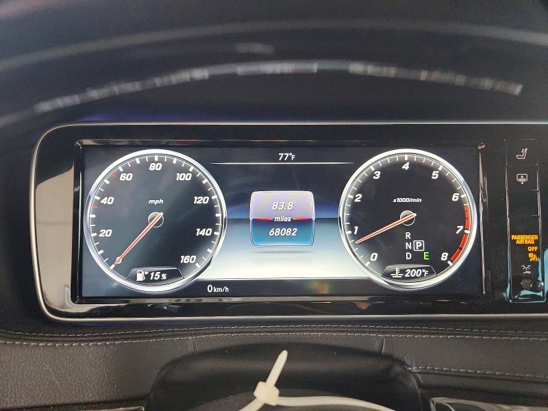 66554636 :رقم المزاد ، WDDUG8CB5HA326171 vin ، 2017 Mercedes-benz S مزاد بيع