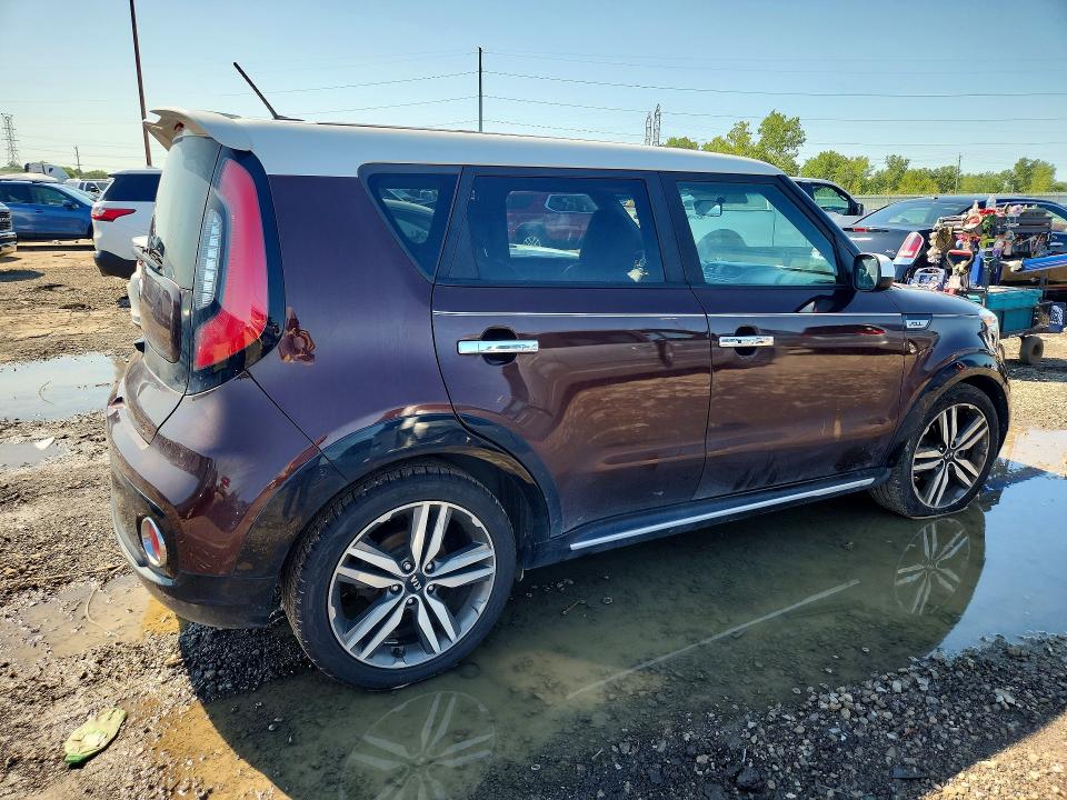 2017 Kia Soul მანქანა იყიდება აუქციონზე, vin: KNDJP3A52H7460999, აუქციონის ნომერი: 63793846