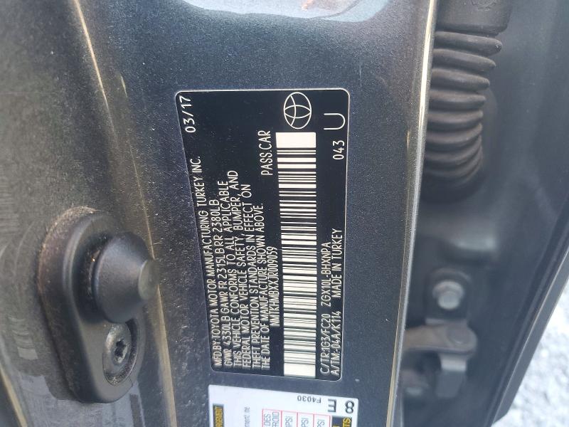 Продажа на аукционе авто 2018 Toyota C-hr, vin: NMTKHMBXXJR009059, номер лота: 65674396