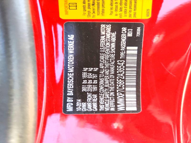 2015 Mini Cooper მანქანა იყიდება აუქციონზე, vin: WMWXP7C58F2A36543, აუქციონის ნომერი: 65342936