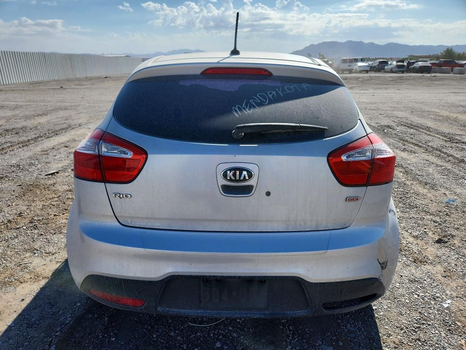2015 Kia Rio მანქანა იყიდება აუქციონზე, vin: KNADM5A32F6448030, აუქციონის ნომერი: 60702196