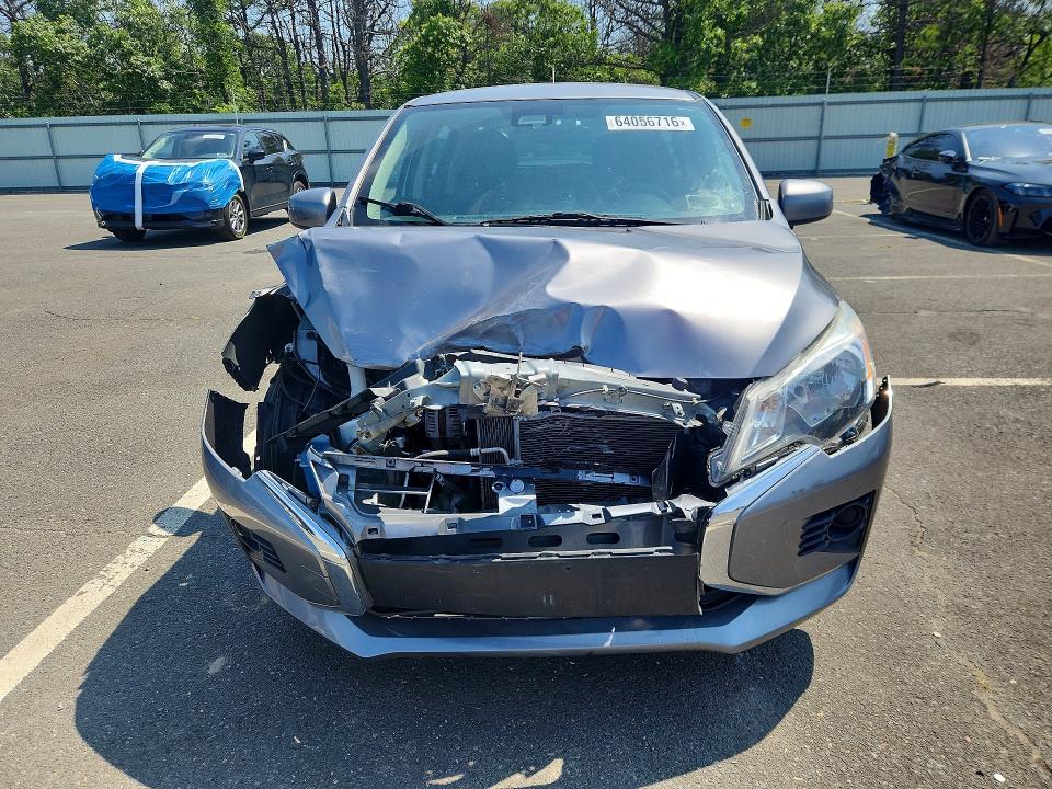 2022 Mitsubishi Mirage მანქანა იყიდება აუქციონზე, vin: ML32AUHJ9NH003436, აუქციონის ნომერი: 64056716