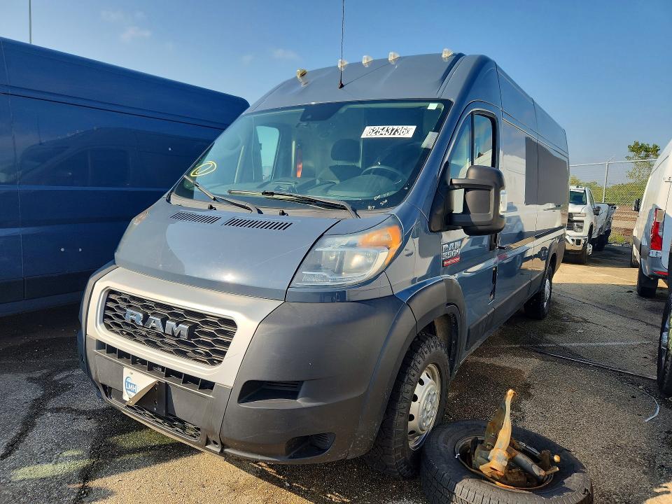 2021 Ram Promaster 3500 მანქანა იყიდება აუქციონზე, vin: 3C6MRVJG9ME535249, აუქციონის ნომერი: 62543736