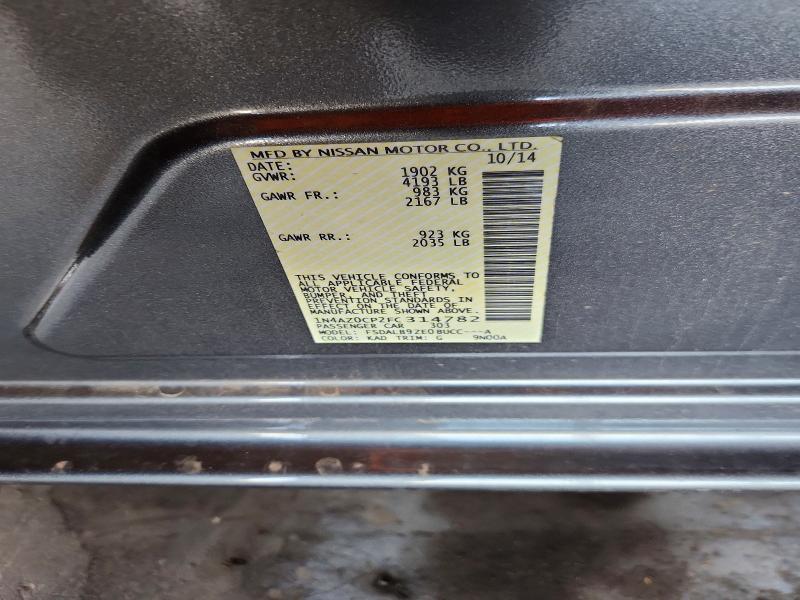 Продажа на аукционе авто 2015 Nissan Leaf, vin: 1N4AZ0CP2FC314782, номер лота: 66519656