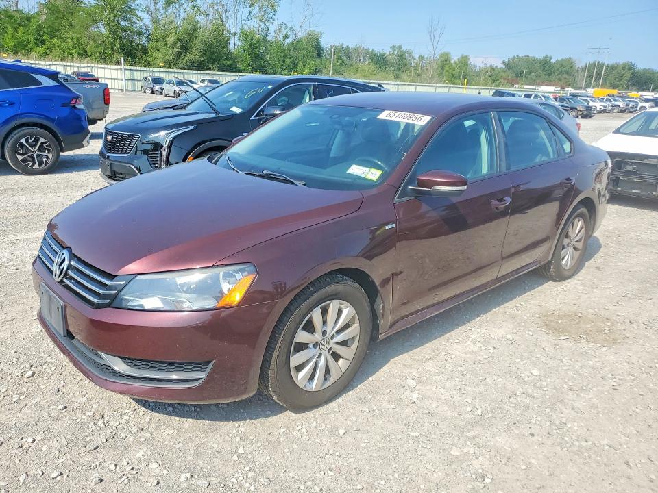 65100956 :رقم المزاد ، 1VWAT7A35EC081061 vin ، 2014 Volkswagen Passat مزاد بيع