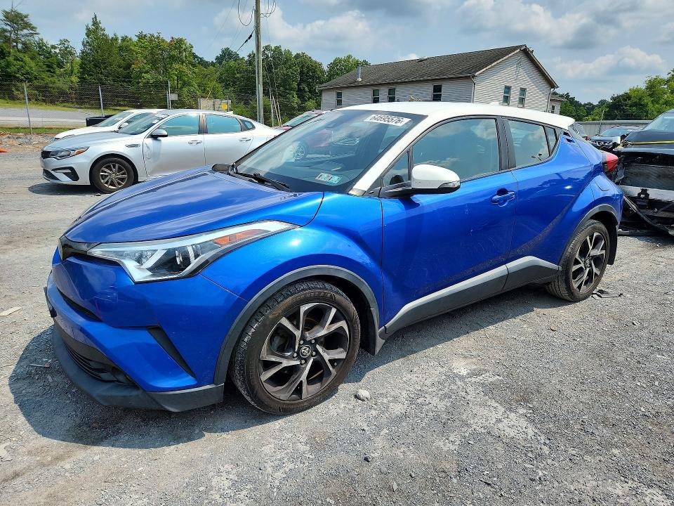 2018 Toyota C-hr მანქანა იყიდება აუქციონზე, vin: NMTKHMBX3JR037916, აუქციონის ნომერი: 64695576