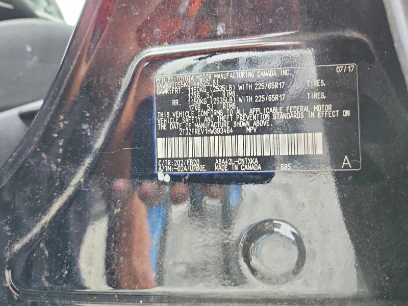 Aukcja sprzedaży 2017 Toyota Rav4, vin: 2T3ZFREV1HW393464, numer aukcji: 63977496