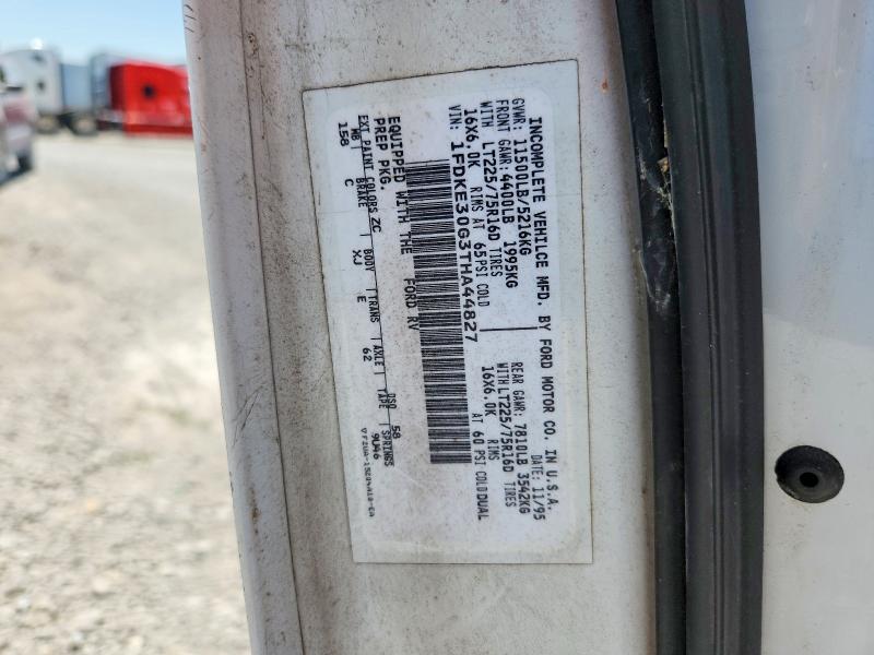 61712996 :رقم المزاد ، 1FDKE30G3THA44827 vin ، 1996 Ford Econoline مزاد بيع