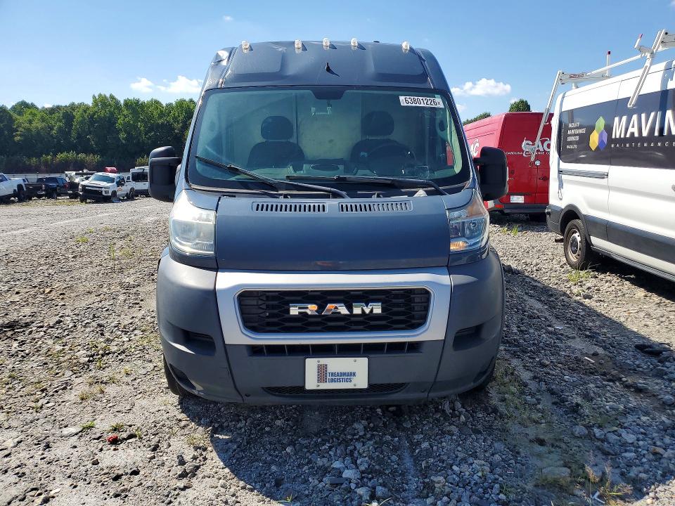 63801226 :رقم المزاد ، 3C6URVJG5KE544513 vin ، 2019 Ram Promaster 3500 مزاد بيع
