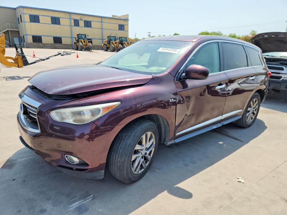 63442096 :رقم المزاد ، 5N1AL0MN9EC508714 vin ، 2014 Infiniti Qx60 مزاد بيع