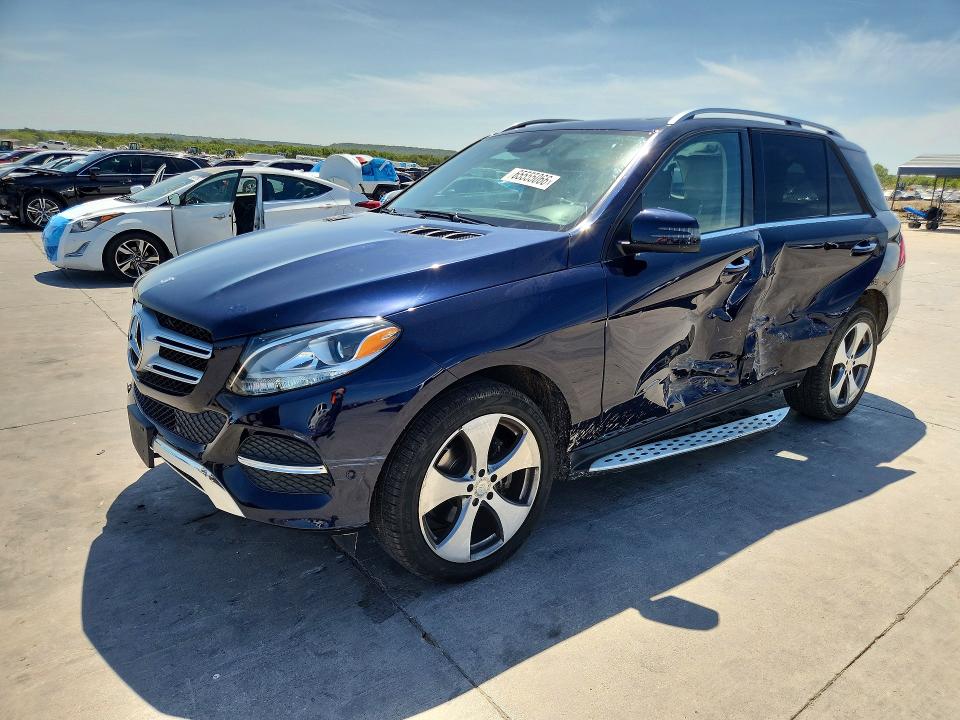 65555066 :رقم المزاد ، 4JGDA5HB6GA639338 vin ، 2016 Mercedes-benz Gle مزاد بيع