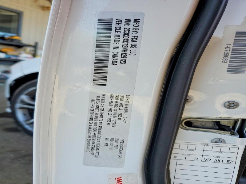 Aukcja sprzedaży 2022 Dodge Charger, vin: 2C3CDXCT2NH129123, numer aukcji: 65059316