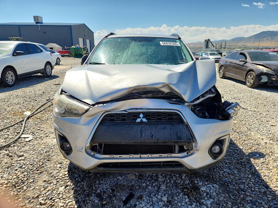 2015 Mitsubishi Outlander Sport მანქანა იყიდება აუქციონზე, vin: 4A4AP4AW7FE042311, აუქციონის ნომერი: 66832566