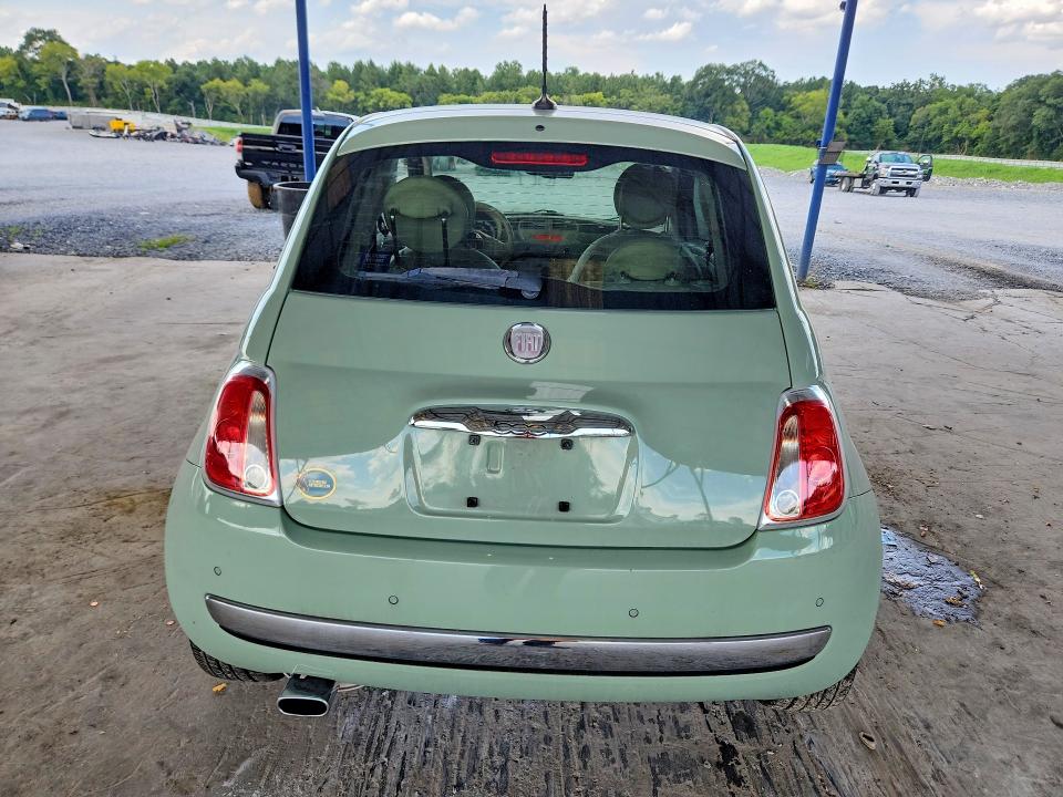 65186876 :رقم المزاد ، 3C3CFFCR6DT554309 vin ، 2013 Fiat 500 مزاد بيع