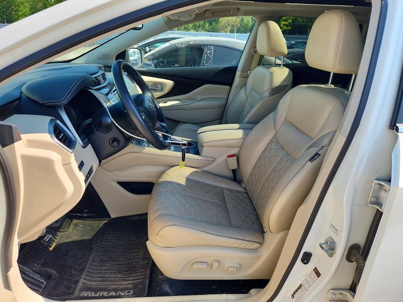 2019 Nissan Murano მანქანა იყიდება აუქციონზე, vin: 5N1AZ2MS8KN116534, აუქციონის ნომერი: 62539016
