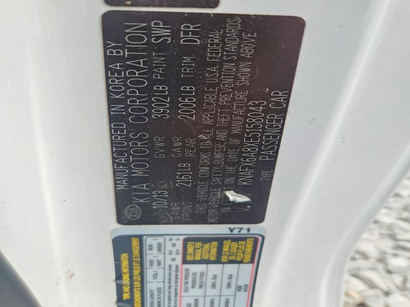 Продаж на аукціоні авто 2014 Kia Forte Koup, vin: KNAFX6A8XE5158043, номер лоту: 65864726