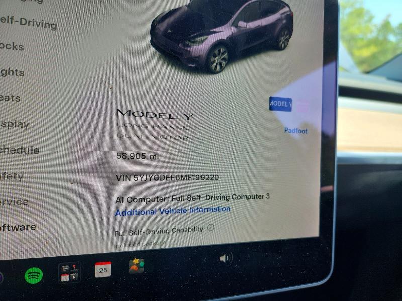 Aukcja sprzedaży 2021 Tesla Model Y, vin: 5YJYGDEE6MF199220, numer aukcji: 66247836