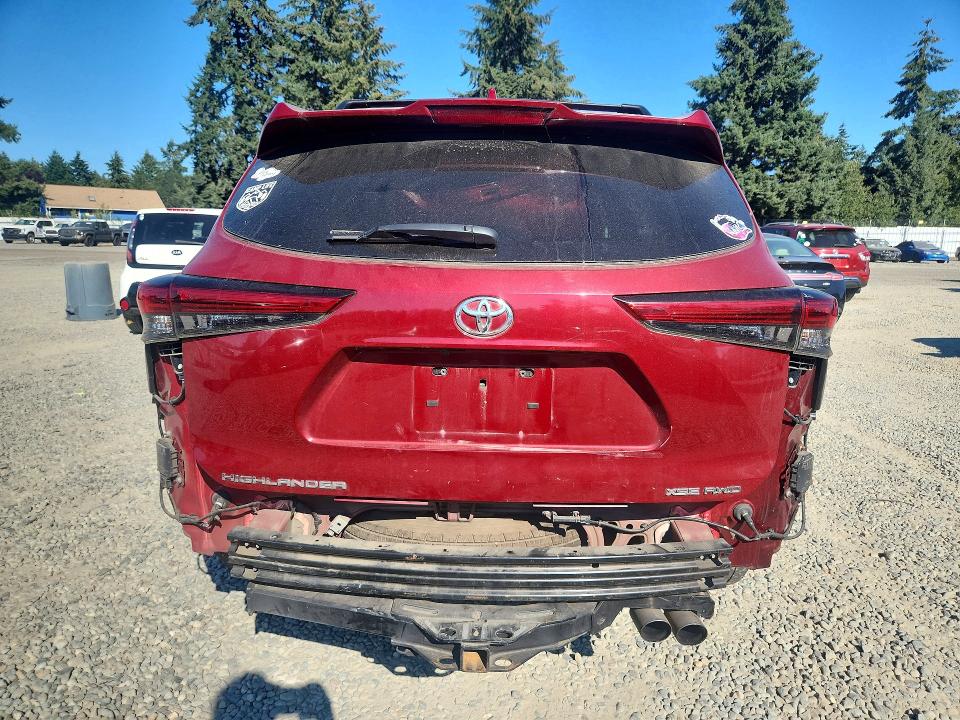 Продажа на аукционе авто 2021 Toyota Highlander, vin: 5TDJZRBH8MS137854, номер лота: 65540726