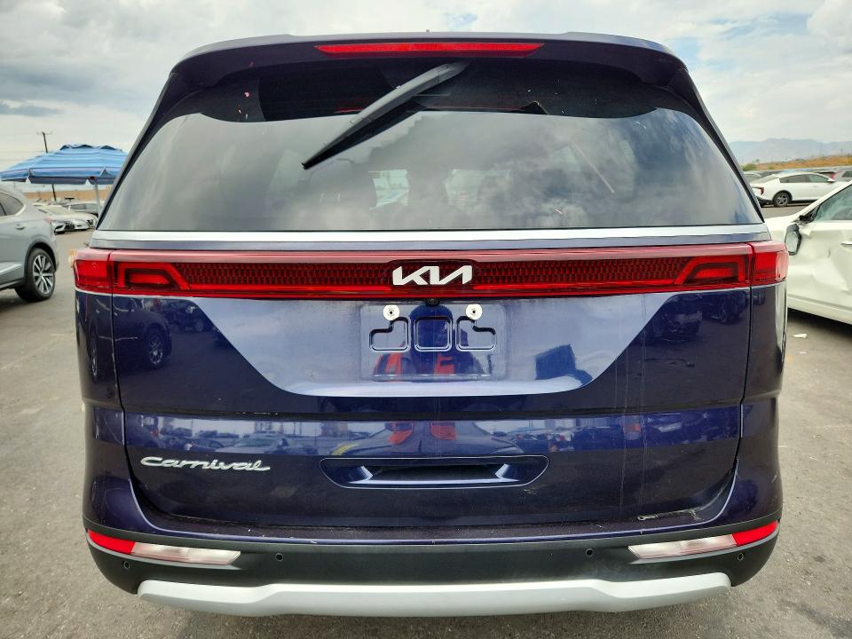 2022 Kia Carnival მანქანა იყიდება აუქციონზე, vin: KNDNB4H3XN6109673, აუქციონის ნომერი: 66974036