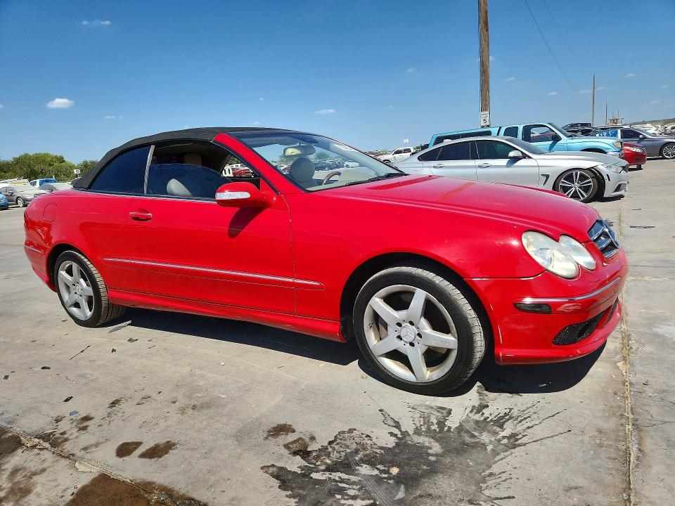65462466 :رقم المزاد ، WDBTK75J35F149751 vin ، 2005 Mercedes-benz Clk مزاد بيع