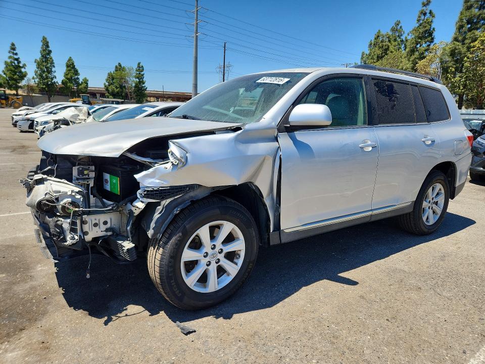 Продажа на аукционе авто 2012 Toyota Highlander, vin: 5TDZK3EH9CS064251, номер лота: 63712816