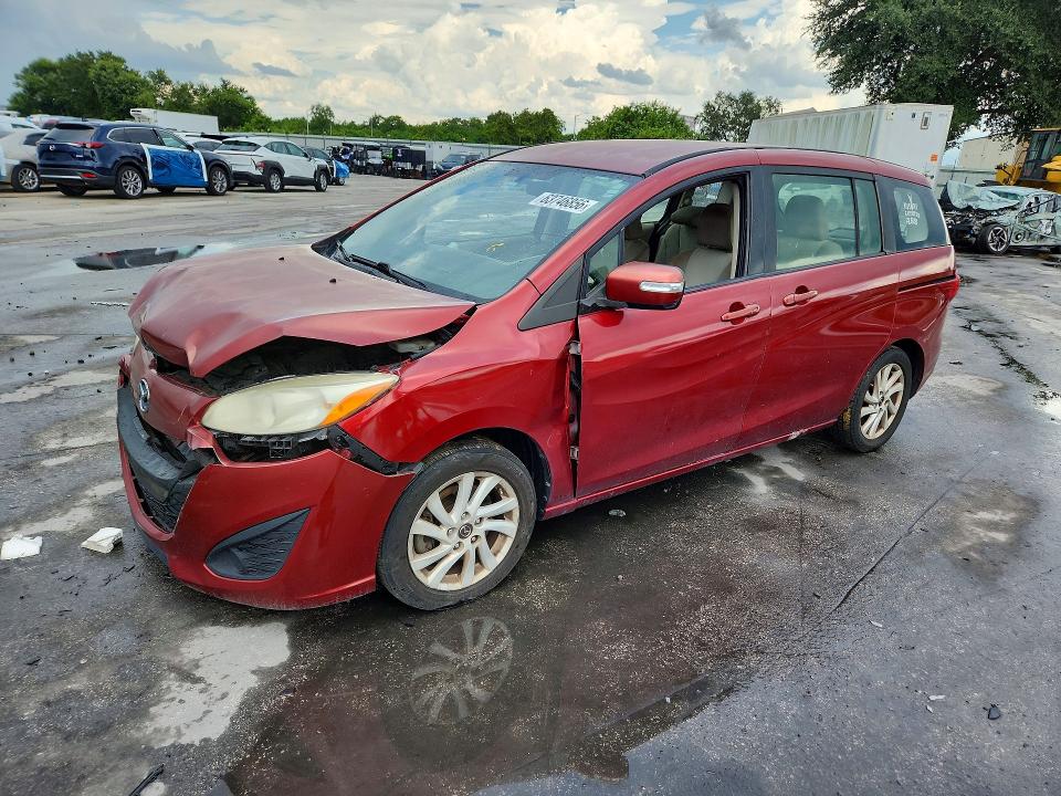 63746856 :رقم المزاد ، JM1CW2BL2F0184168 vin ، 2015 Mazda 5 مزاد بيع
