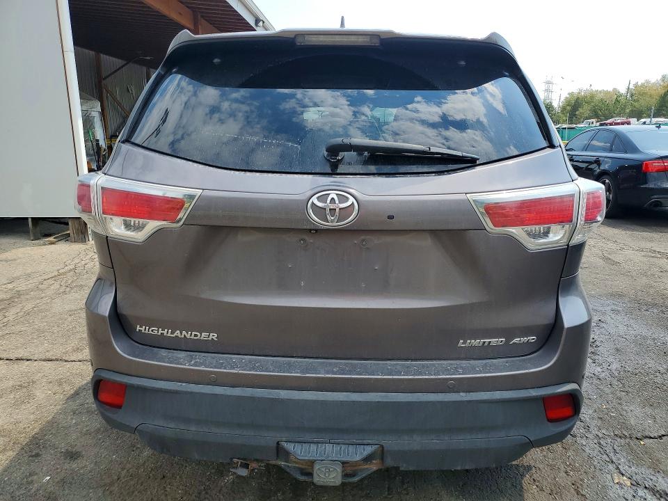 Aukcja sprzedaży 2014 Toyota Highlander, vin: 5TDDKRFH9ES032592, numer aukcji: 64951346