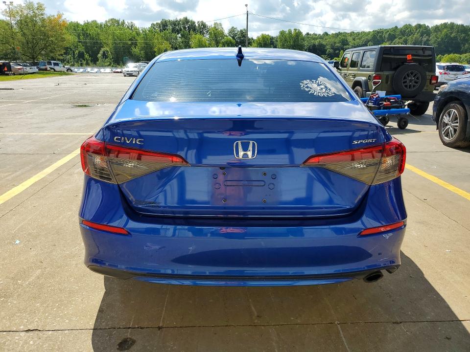 2022 Honda Civic მანქანა იყიდება აუქციონზე, vin: 2HGFE2F57NH605499, აუქციონის ნომერი: 66035936