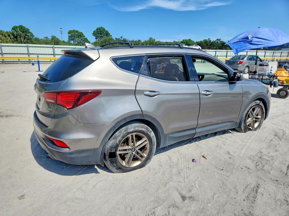 65313496 :رقم المزاد ، 5XYZU3LBXJG570545 vin ، 2018 Hyundai Santa Fe Sport مزاد بيع