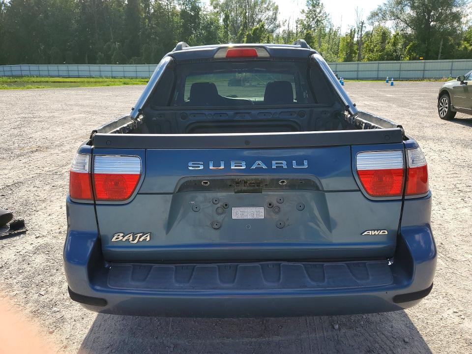 Aukcja sprzedaży 2006 Subaru Baja, vin: 4S4BT62C066107609, numer aukcji: 64673746