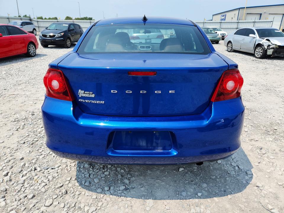 64094116 :رقم المزاد ، 1C3CDZAB2DN688389 vin ، 2013 Dodge Avenger مزاد بيع