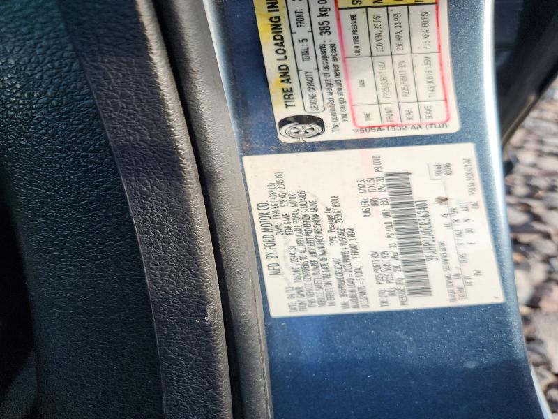 Aukcja sprzedaży 2012 Ford Fusion, vin: 3FAHP0JA0CR363401, numer aukcji: 65991186