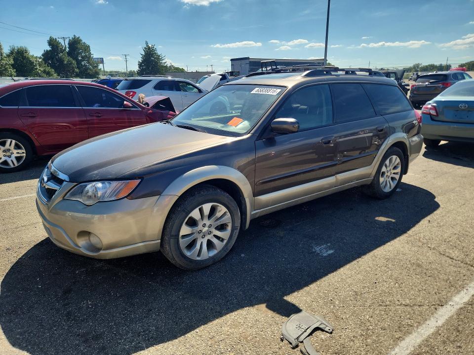 2008 Subaru Outback მანქანა იყიდება აუქციონზე, vin: 4S4BP62C987342396, აუქციონის ნომერი: 65838816