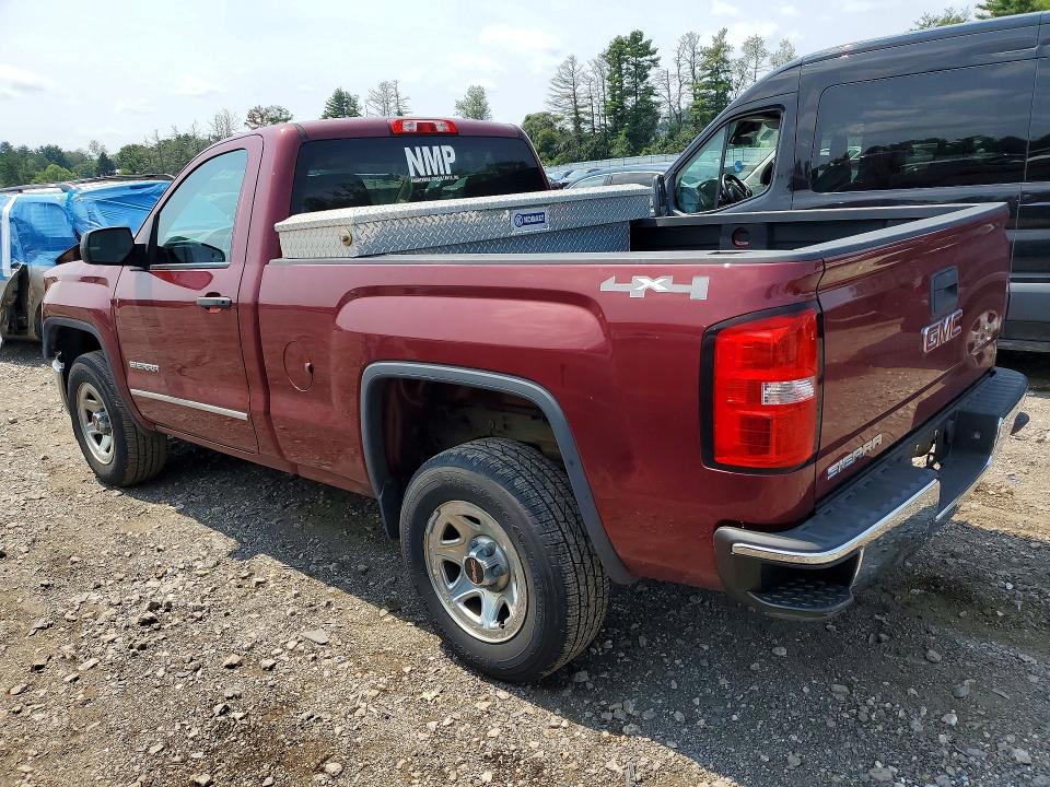 2015 Gmc Sierra მანქანა იყიდება აუქციონზე, vin: 1GTN2TEHXFZ249748, აუქციონის ნომერი: 64102496