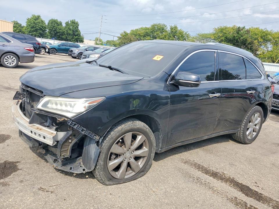67301116 :رقم المزاد ، 5FRYD4H85EB002634 vin ، 2014 Acura Mdx مزاد بيع