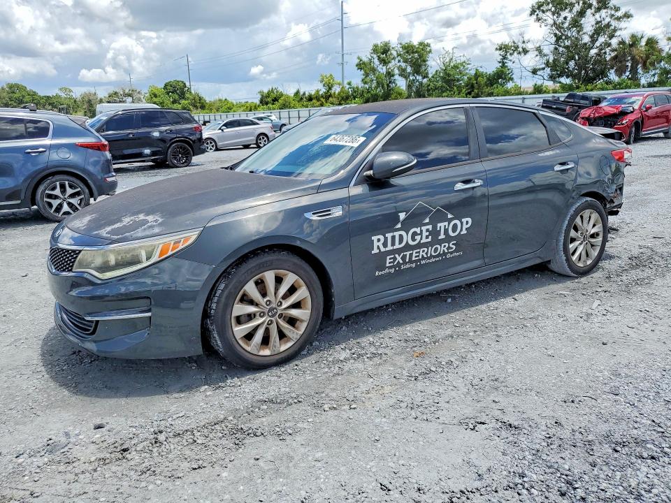 2016 Kia Optima მანქანა იყიდება აუქციონზე, vin: 5XXGU4L33GG014127, აუქციონის ნომერი: 64367286