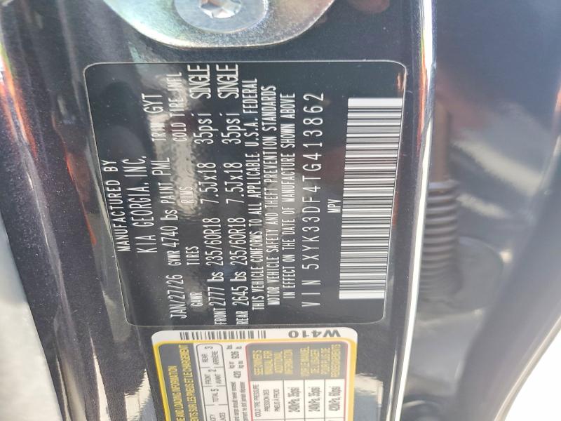 66067176 :رقم المزاد ، 5XYK33DF4TG413862 vin ، 2026 Kia Sportage مزاد بيع