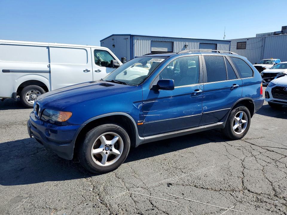 2002 Bmw X5 მანქანა იყიდება აუქციონზე, vin: 5UXFA53522LP45361, აუქციონის ნომერი: 65598636